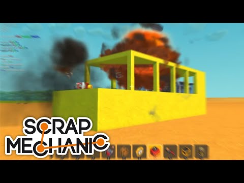 Видео: Новые технологии на Битве Замков - Scrap Mechanic