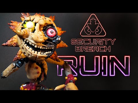 Видео: Лепим РАЗРУШЕННОГО САНДРОПА из FNAF SECURITY BREACH RUIN