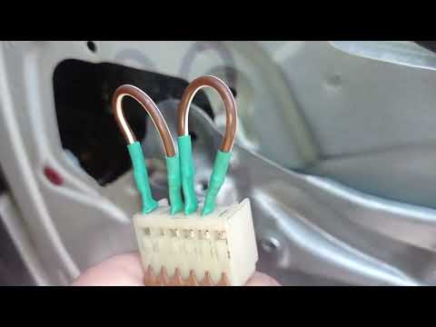 Видео: Временные перемычки на ЭСП передних дверей Fiat DOBLO  VID 20240715 110319