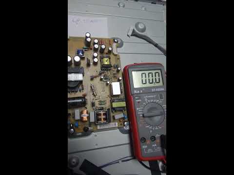 Видео: Lg 42la620v проверка блока питания и подсветки.