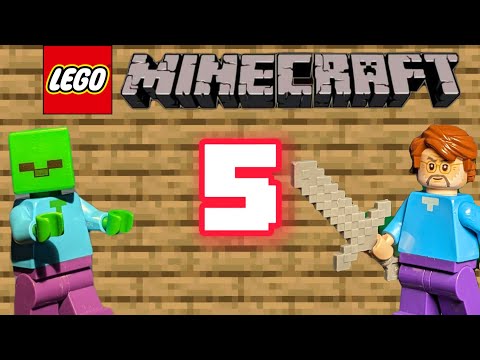 Видео: Лего Майнкрафт анимация | Часть 5 (Проникновение)