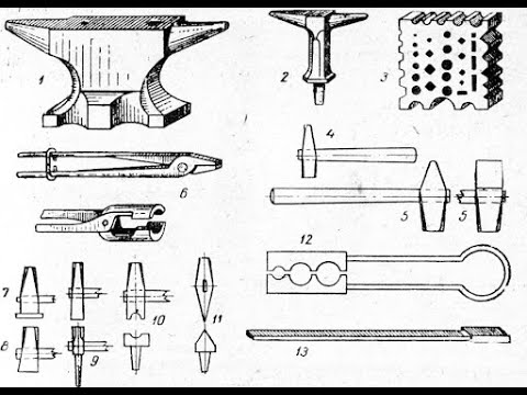 Видео: Приспособления для кузнечной  работы !!! ОБЗОР   !