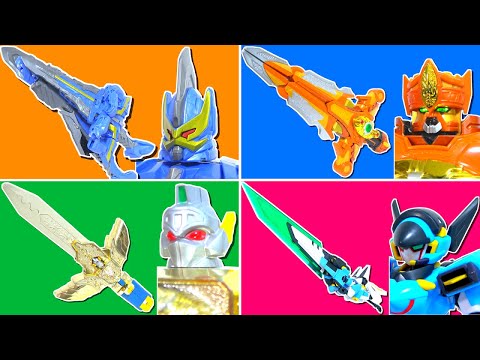 Видео: [Трансформирующий меч]Король Артура и Зубана, Райана и Силы Икара[Храбрый и Камен Райдер и Боукенгер