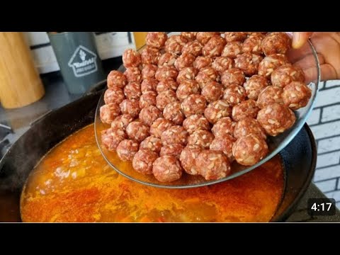 Видео: Такой вкусный Супчик Покорил миллион сердец/ Мастава с фрикадельками/хоть каждый день подавайте!!