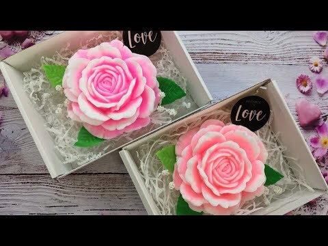 Видео: Мыловарение !❤️Королевская роза !❤️девочки всех с 8 марта !❤️