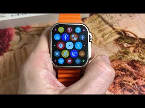 Видео: ⌚️ S8 ULTRA MAX TOP-1 Обзор, подключение и настройка на телефон ⌚️