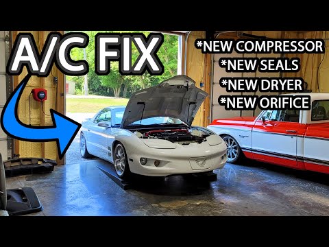 Видео: Замена компрессора кондиционера F-Body (подходит для Firebird, Trans Am и Camaro)