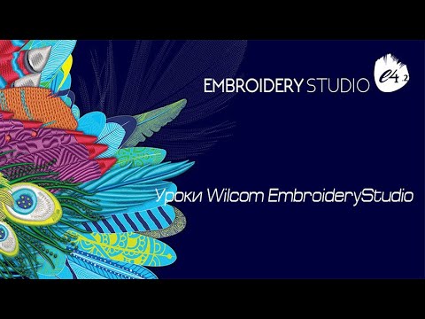 Видео: Цветной Фотостежок В Wilcom