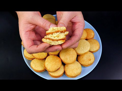 Видео: Как приготовить идеальное бисквитное печенье с любой начинкой? Как работать кондитерским мешком.