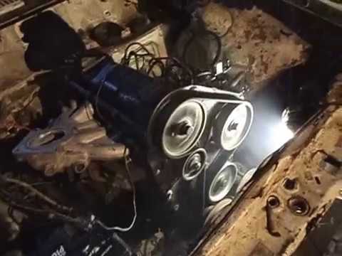 Видео: Дизель VW - 1,6 \ 1,9 c КПП ВаЗ (классика) Часть-3. Первый запуск.