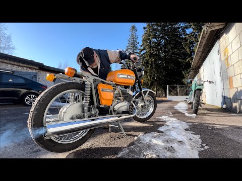 Видео: Юпитер 5 переходной - новая жизнь. Завел и отдал ИЖ 56