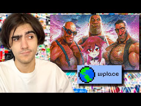 Видео: Wplace - Обзор ПИКСЕЛЬ АРТОВ на ГУГЛ КАРТЕ 🎨