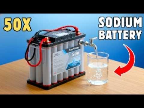 Видео: Эта натриевая батарея использует в 50 раз более дешевые материалы, заряжается быстрее литиевой и ...