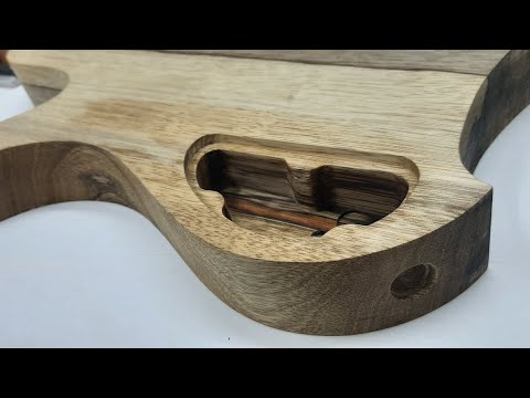 Видео: OMGUITARS. Корпус для безголовой гитары (Headless) Часть 3.