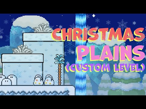 Видео: Резиновый уровень - Christmas Plains SMBX2 Custom Level (1/3)