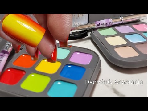 Видео: ТВЁРДЫЙ ГЕЛЬ ЛАК ЭТО ПУШКА? А ГРАДИЕНТ? РАСПАКОВКА И МАНИКЮР @modelonesofficial6528