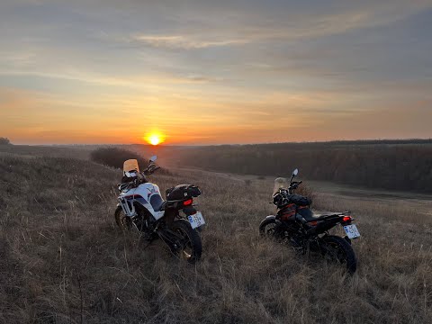 Видео: ПОЛЯМИ на Вільногірський кар'єр на HONDA TRANSALP 750 та KTM 390 ADVENTURE