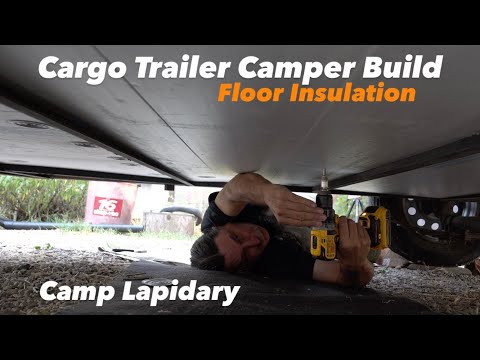 Видео: Сборка грузового прицепа-кемпера 6X10 / Утепление пола