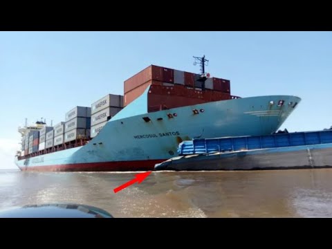 Видео: 36 инцидентов произошло на реке Амазонке! Крупнейшие столкновения судов и ошибки, запечатлённые н...