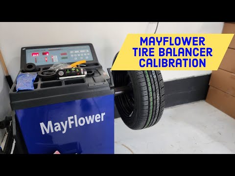 Видео: Калибровка балансировочного станка Mayflower 680