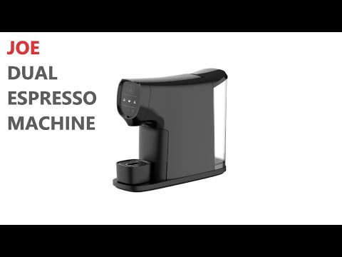 Видео: Кофемашина Joe dual espresso machine