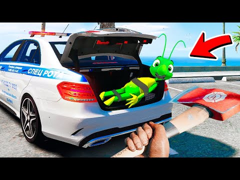 Видео: ПОХИТИЛ КУЗЮ У ДПСНИКОВ в ГТА 5 МОДЫ! ЛУНТИК И ЕГО ДРУЗЬЯ в GTA 5 ОБЗОР МОДА ВИДЕО MODS