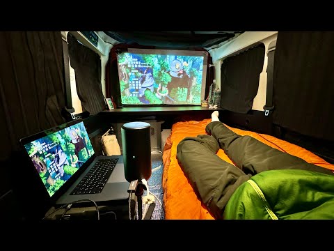 Видео: Очень распространена ночевка в легковом автомобиле.