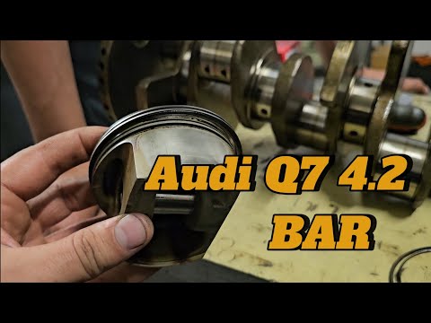 Видео: Audi Q7 4.2 BAR Капремонт ДВС