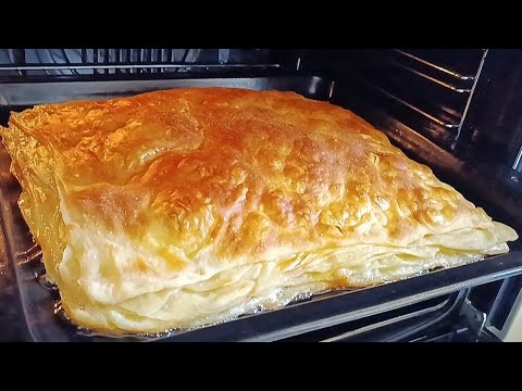 Видео: ТОЛЬКО МУКА, СОЛЬ И ВОДА‼️Более ПРОСТОЙ И ВКУСНОЙ ВЫПЕЧКИ Я НИКОГДА НЕ ВИДЕЛА💯 РЕЦЕПТ СЛОЕВ РУЧНОЙ