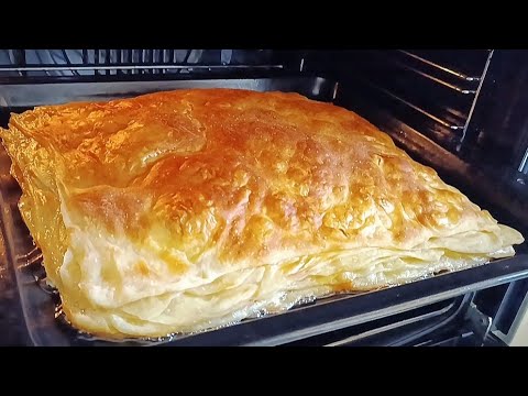 Видео: ТОЛЬКО МУКА, СОЛЬ И ВОДА‼️Более ПРОСТОЙ И ВКУСНОЙ ВЫПЕЧКИ Я НИКОГДА НЕ ВИДЕЛА💯 РЕЦЕПТ СЛОЕВ РУЧНОЙ