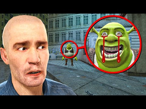 Видео: ШРЕК.EXE ПРЕСЛЕДУЕТ НАС! УГАР И БЕЗУМИЕ В Garry`s Mod