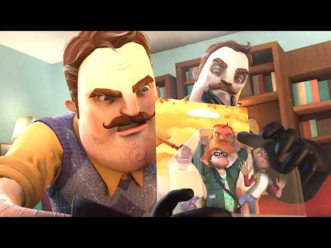 Видео: Hello Neighbors - Фильм Hello Neighbor 3 (Все эпизоды Официальная 3D-анимация)