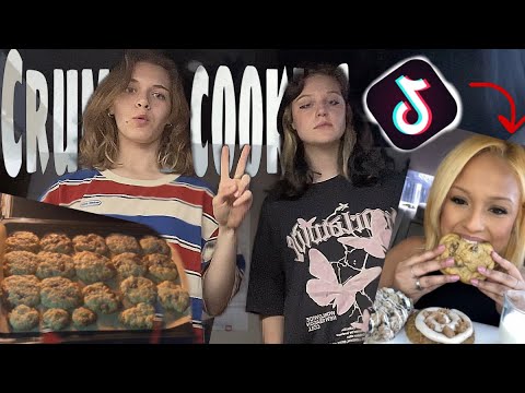Видео: ГОТОВИМ CRUMBLE COOKIES 🍪 (крембл кукис)  #готовка #печенье