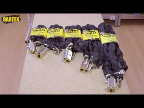 Видео: Обзор и тест на прочность противоугонных цепей GARTEX