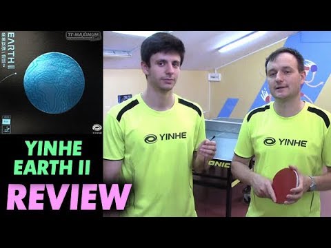 Видео: обзор накладки YINHE (Milkyway) Earth II версий Soft и Hard - чем хорошо учиться топспину