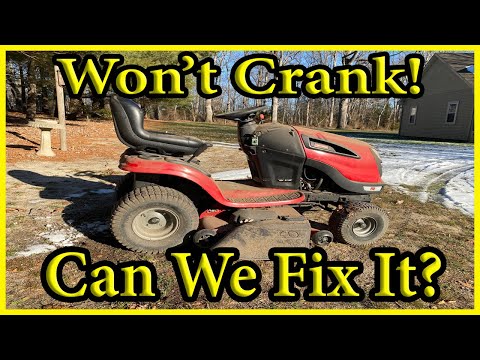 Видео: Газонокосилка Craftsman YT 3000 не заводится! Можно ли её починить?