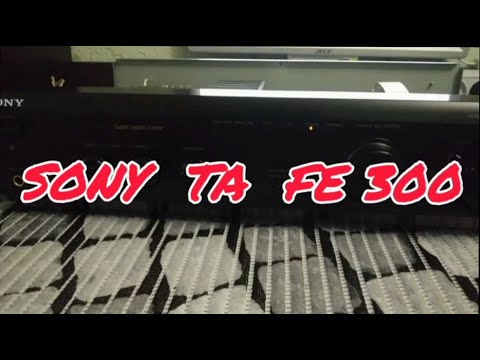 Видео: Усилитель SONY TA FE 300 обзор, доработки, тех.параметры