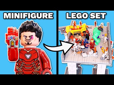Видео: Я построил MARVEL из LEGO...