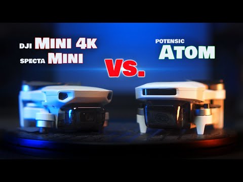Видео: DJI Mini 4K/Specta Mini против. Потенциальный дрон АТОМ