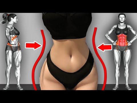 Видео: Тренировка пресса стоя для тонкой талии и плоского живота 🔥