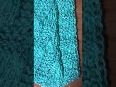 Видео: Анонс узора спицами ( МК 31.10.) #вязаниеузоровспицами #knitting