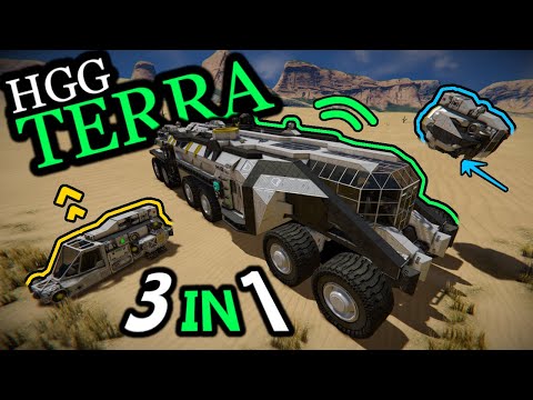 Видео: T.E.R.R.A. 3-в-1 Multigrid! Выставка космических инженеров (HGG - TERRA)