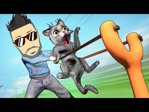 Видео: Битва КОТО-пульт: СТРЕЛЯЙ КОТАМИ В ЦЕЛЬ, ЧТОБЫ ПОБЕДИТЬ! (VR, МИНИ ИГРЫ В ВИРТУАЛЬНОЙ РЕАЛЬНОСТИ)