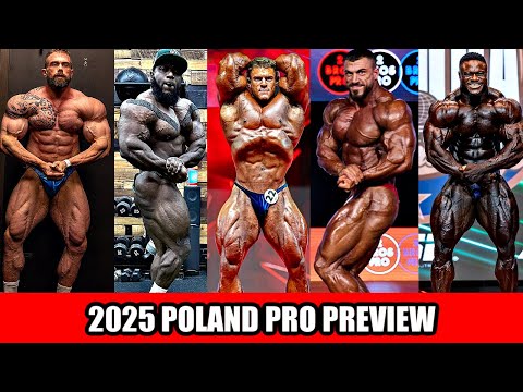 Видео: Состав участников и анонс турнира Pro Bodybuilding в Польше 2025 года