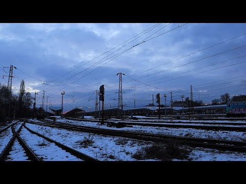 Видео: Бърз влак 7620 София-Видин потегля от Централна гара, начело с локомотив 44 175...