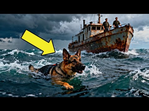 Видео: Моряки нашли собаку посреди моря - ВСЕ были ШОКИРОВАНЫ, узнав кого она пытается спасти...