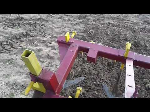 Видео: Доработки мототрактор  dw150rxi  + культивация