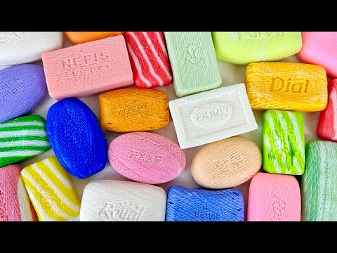 Видео: ⭐️ASMR⭐️ Cutting diamond soap. Резка мыла ромбиками. Satisfying video.