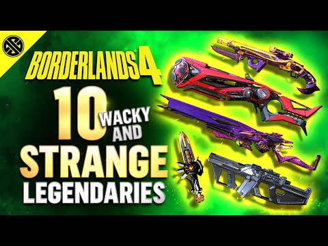 Видео: Borderlands 4: 10 СТРАННЫХ легендарных орудий, которые заставят вас задаться вопросом