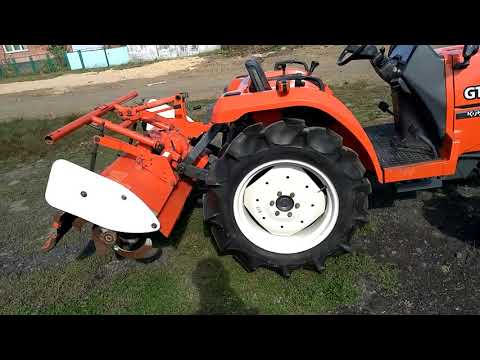 Видео: Kubota gt-3 с замедлителем скорости